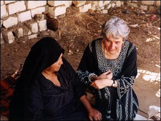 JMH with weaver in Egypt